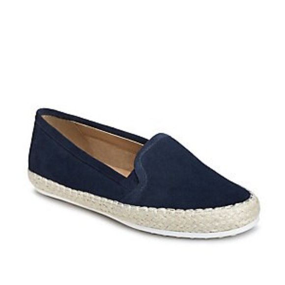 AEROSOLES Shoes - Aerosoles Women's Lets Drive Loafer Navy Suede 6